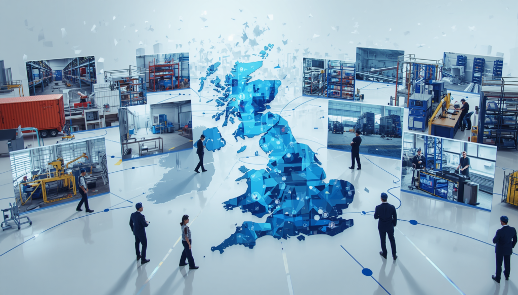 A visually striking UK wide occupational health delivery scene