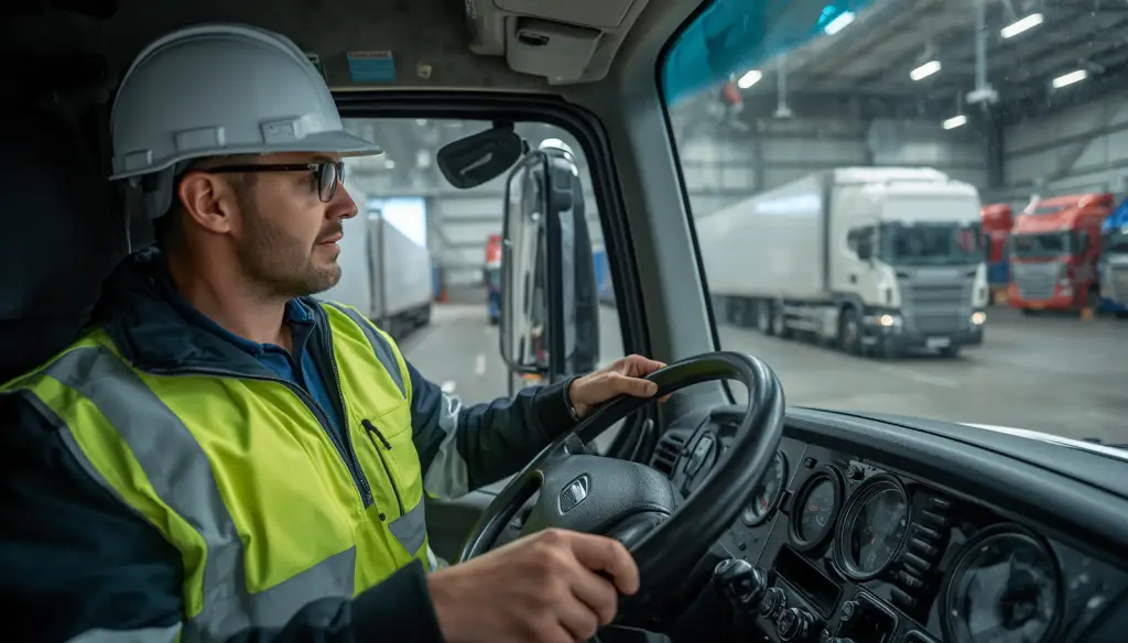 Commercial vehicle driver
