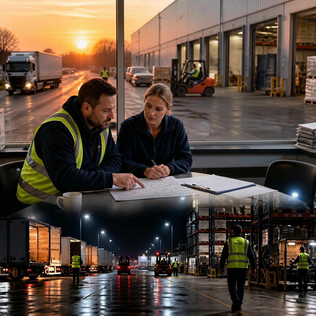 Section Scheduling around routes