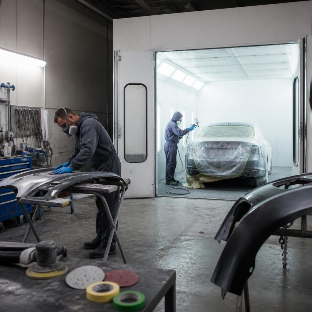 car garage paint and body shop