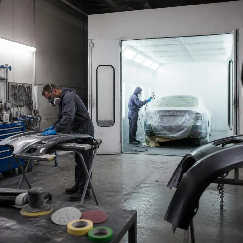 car garage paint and body shop