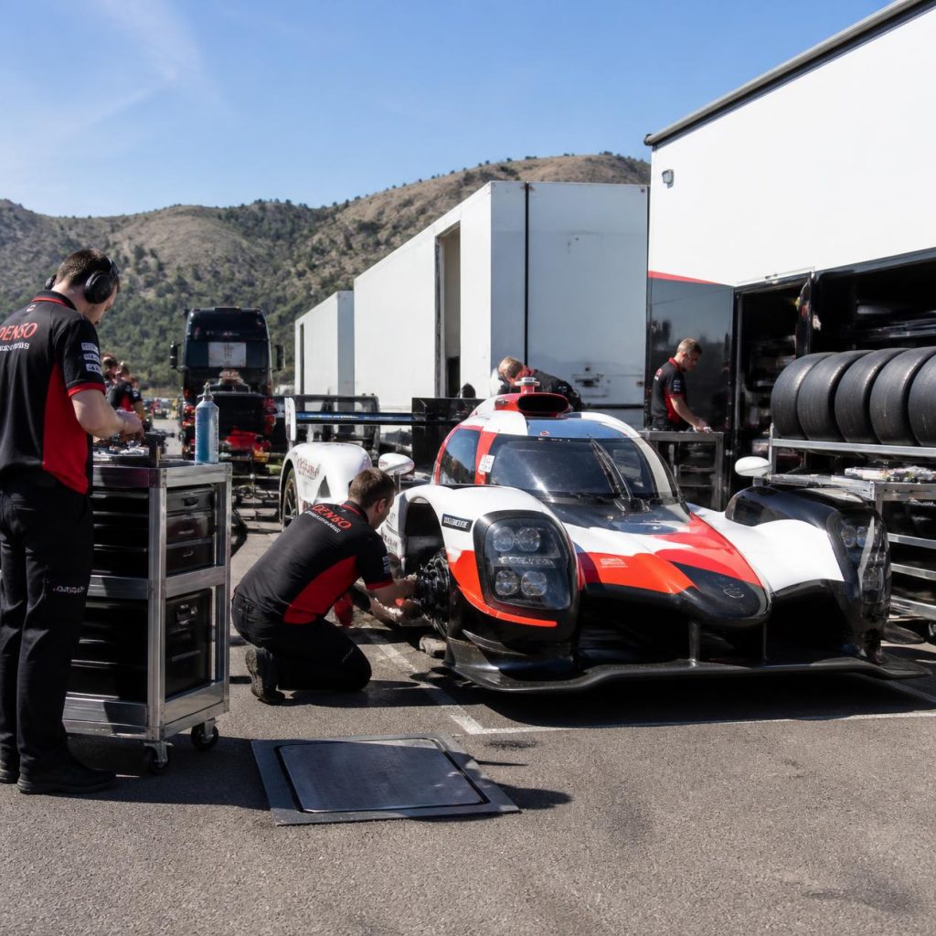 elite motorsport test and prep area